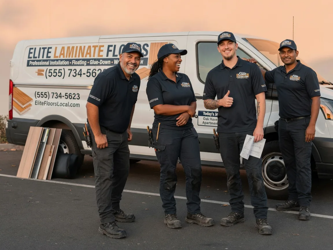 Laminate flooring installation company in Amherst, OH